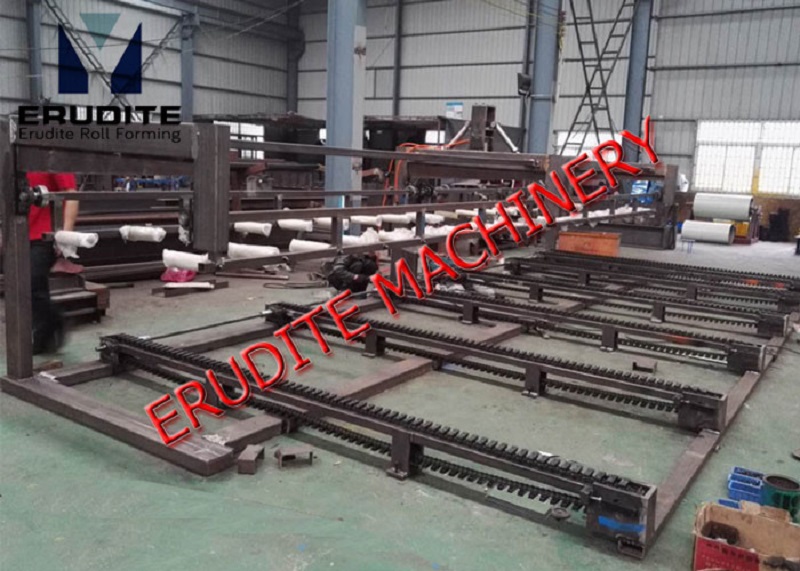 PNEUMATIC SINGLE-LEVEL STACKER FOR NORMAL ROOF ROLL FORMING MACHINE