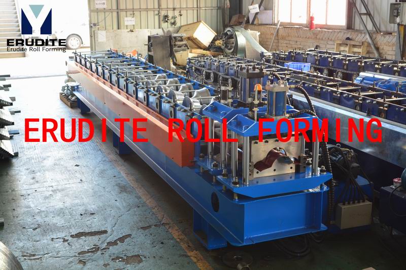 R95 ROLL FORMING MACHINE FOR RIDGE CAP WITH TOP-RIB